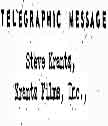 CBC telegram to Steve Krantz confirming their desire to pick up Strange Paradise